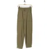 Yogalicious Washed Loop Terry Oversize Pants In Green
