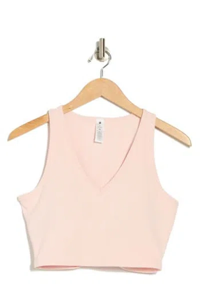Yogalicious Wonderlink Mona V-neck Crop Top In Lotus