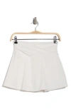 Yogalicious Wonderlink Rib Crosstown Twist Skirt In Cloud Dancer