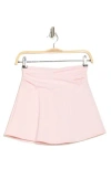 Yogalicious Wonderlink Rib Crosstown Twist Skirt In Lotus