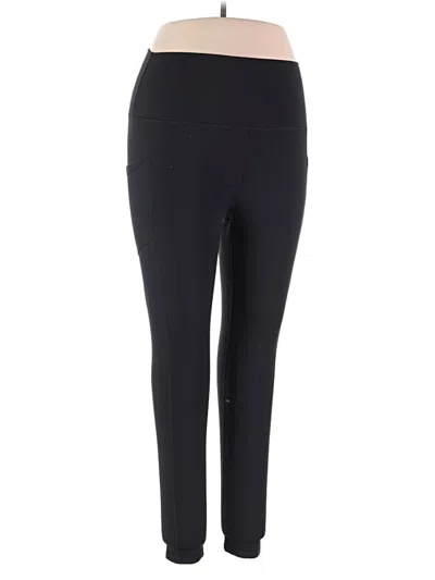 Pre-owned Yogalicious Yoga Pants In Black