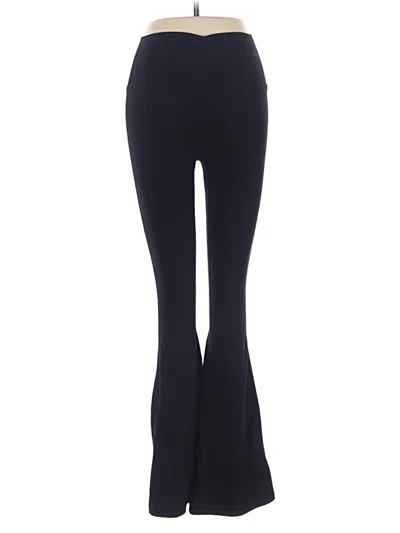 Pre-owned Yogalicious Yoga Pants In Black