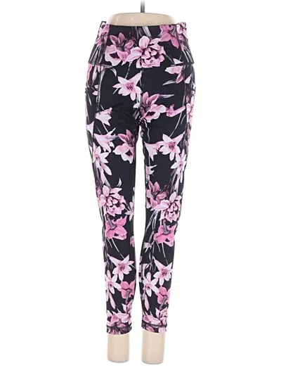 Pre-owned Yogalicious Yoga Pants In Pink