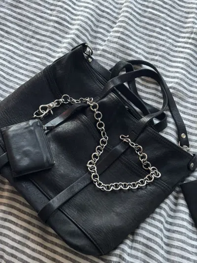 Pre-owned Yohji Yamamoto 2009 Silver Wallet Chain
