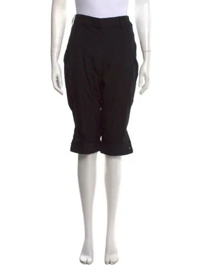 Pre-owned Yohji Yamamoto 2012 Wide Leg Pants In Black
