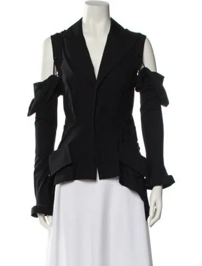 Pre-owned Yohji Yamamoto 2014 Evening Jacket W/ Tags In Black