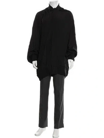 Pre-owned Yohji Yamamoto 2016 Jacket In Black