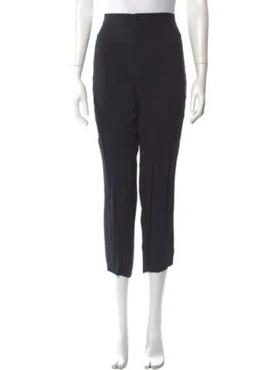 Pre-owned Yohji Yamamoto 2016 Straight Leg Pants W/ Tags In Black
