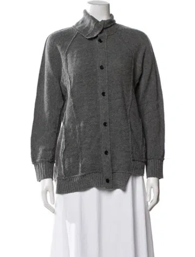 Pre-owned Yohji Yamamoto 2016 Sweater In Grey