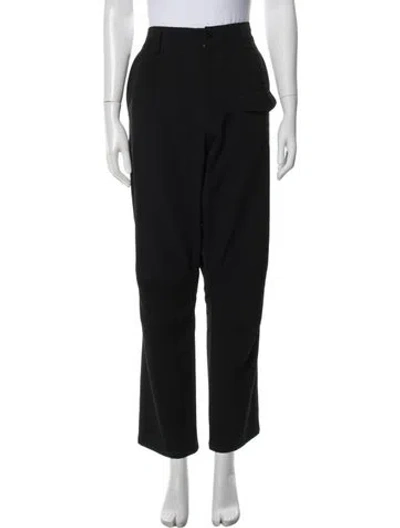 Pre-owned Yohji Yamamoto 2018 Straight Leg Pants In Gray