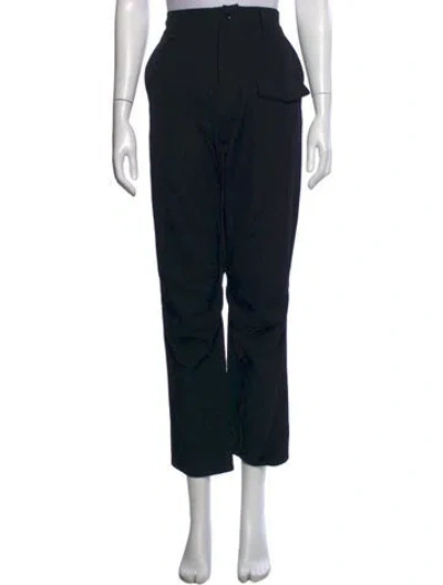 Pre-owned Yohji Yamamoto 2018 Wide Leg Pants In Black