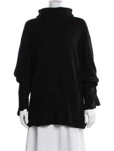 Pre-owned Yohji Yamamoto 2019 Wool Sweater In Black