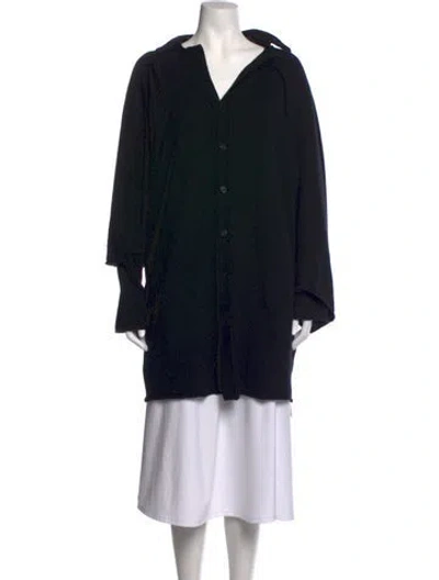 Pre-owned Yohji Yamamoto 2021 Wool Sweater In Black