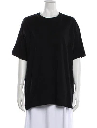 Pre-owned Yohji Yamamoto 2022 Crew Neck T-shirt In Black