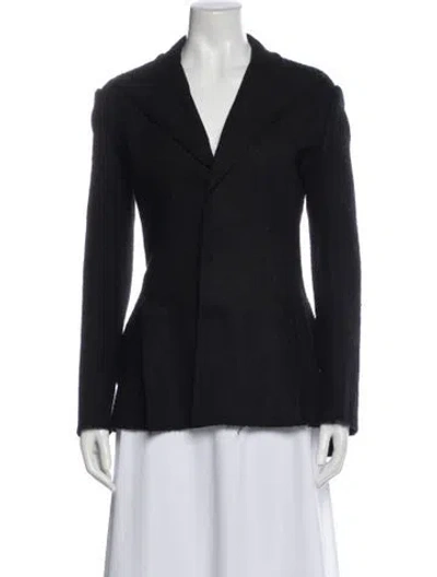 Pre-owned Yohji Yamamoto 2022 Jacket In Black