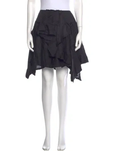 Pre-owned Yohji Yamamoto 2024 Knee-length Skirt In Black