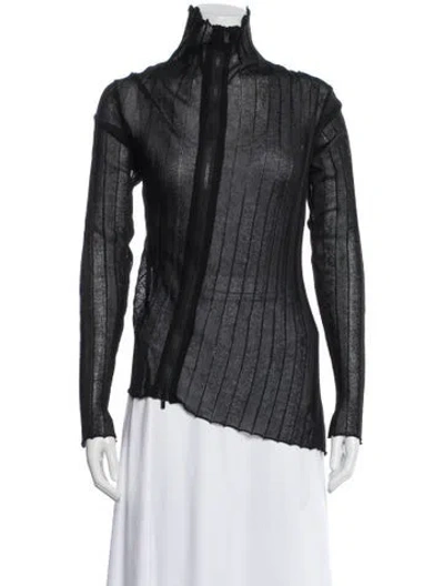 Pre-owned Yohji Yamamoto 2025 Striped Jacket W/ Tags In Black