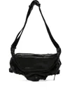 Yohji Yamamoto Black Japan Shoulder 3pin Body Belt Bag In Black