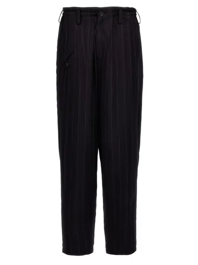 Yohji Yamamoto A-r Coin Pockets Pants In Black