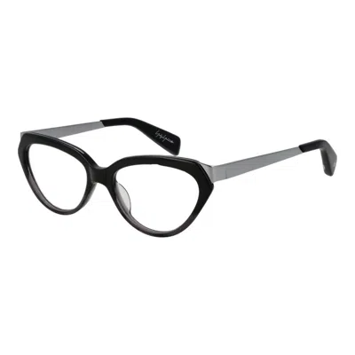 Yohji Yamamoto Acetate Glasses (frames) In Black