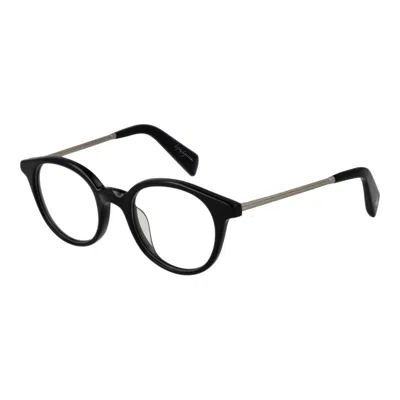 Yohji Yamamoto Acetate Glasses (frames) In Black