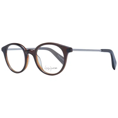 Yohji Yamamoto Acetate Glasses (frames) In Brown