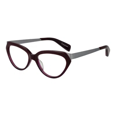 Yohji Yamamoto Acetate Glasses (frames) In Brown
