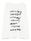 Yohji Yamamoto Airy Top In White