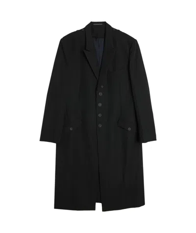 Yohji Yamamoto Army Gabardine In Black