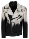 Yohji Yamamoto Asm Biker Jacket In Black