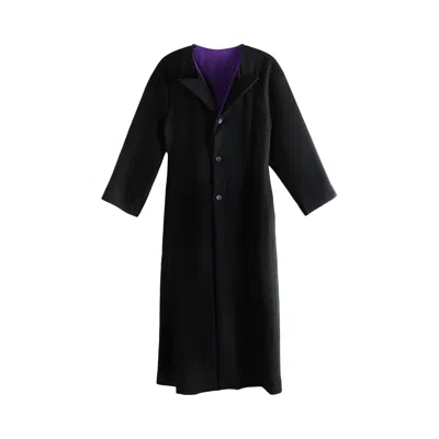 Pre-owned Yohji Yamamoto Asm Rounded Hem Jacket 'black' | Women's Size 2