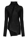 Yohji Yamamoto Asymmetric Cardigan In Black