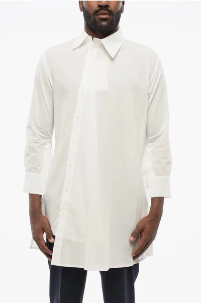 Yohji Yamamoto Asymmetric Cotton Shirt