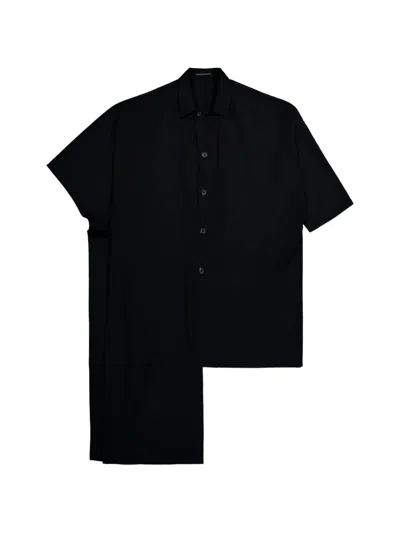 Yohji Yamamoto Asymmetric-design Jacket In Black