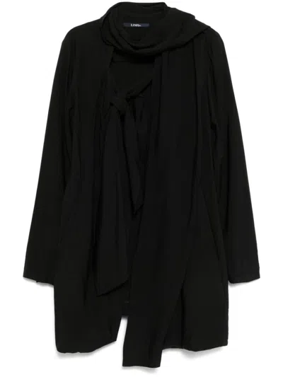 Yohji Yamamoto Asymmetric Jacket In Black