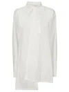 Yohji Yamamoto Asymmetric White Shirt