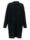 Yohji Yamamoto Asymmetrical Collar Cardigan Sweaters And Cardigans Black