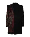 Yohji Yamamoto Asymmetrically Designed Suit Jacket In Black