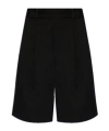 Yohji Yamamoto Belt-loop Shorts In Black