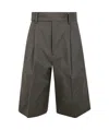 Yohji Yamamoto Belt-loop Shorts In Black