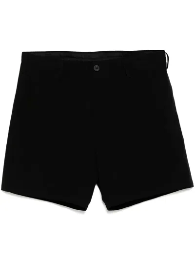 Yohji Yamamoto Bermuda Shorts In Black