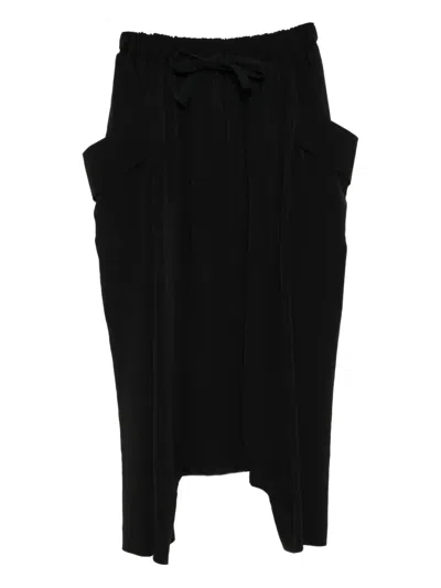 Yohji Yamamoto Big Pocket Sarouel Pants In Black