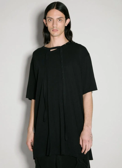Yohji Yamamoto Binder T-shirt In Black