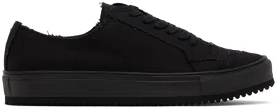 Yohji Yamamoto Black C/9 Sneakers In 3 Black