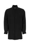 Yohji Yamamoto Black Pour Homme Cotton Shirt In Black