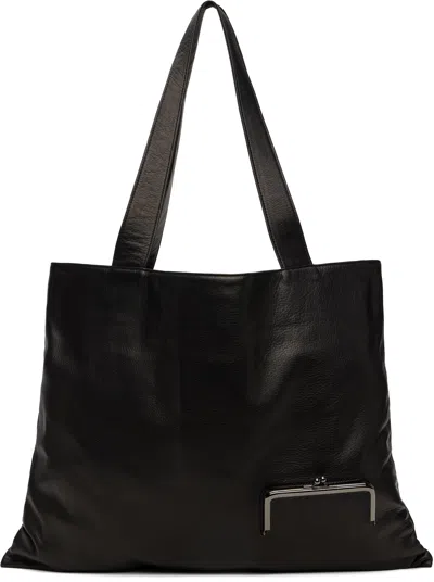 Yohji Yamamoto Black Coin Purse Tote