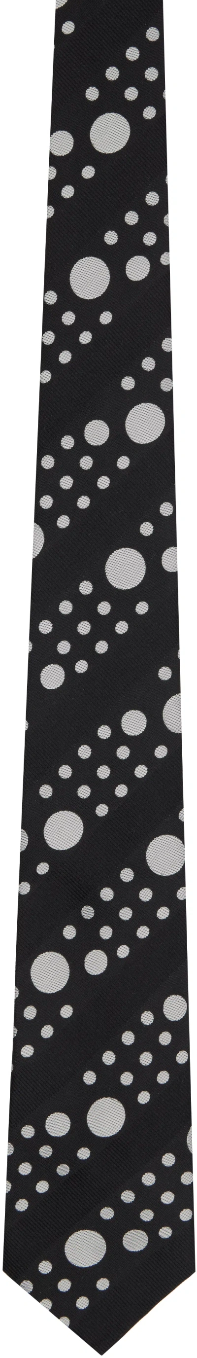 Yohji Yamamoto Black Derby Tie