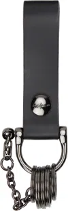 Yohji Yamamoto Black Discord Keychain In 1 Black