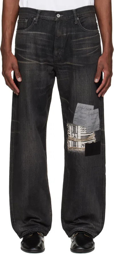 Yohji Yamamoto Black Neighborhood Edition Savage Denim Dp Basic Jeans