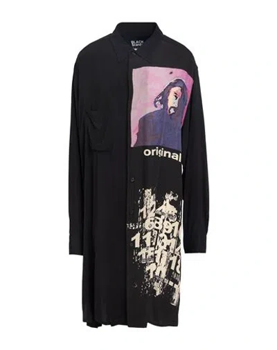Yohji Yamamoto Black Scandal Woman Shirt Black Size 3 Rayon